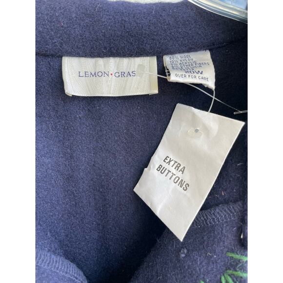 LemonGrass NWOT Fall Vest Navy 20W - Picture 4 of 7